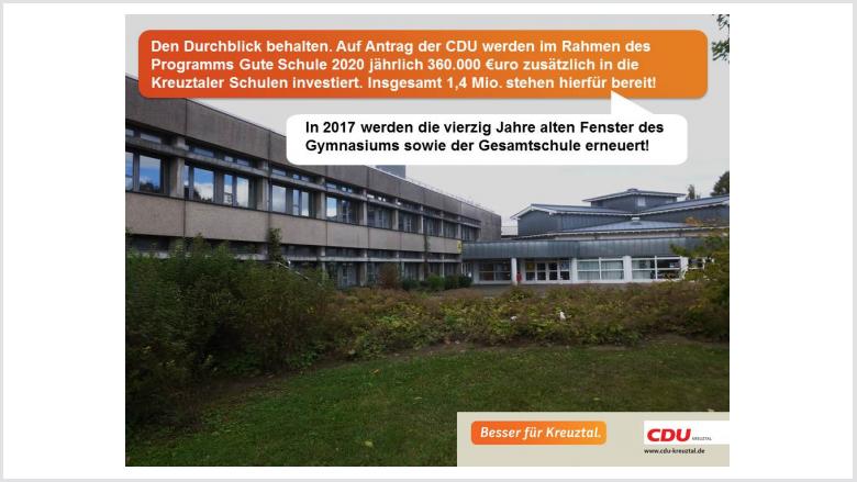 CDU: Besser für Kreuztal